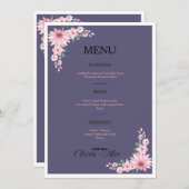 Wedding Menu (Voorkant / Achterkant)