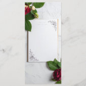 wedding menu (Voorkant)