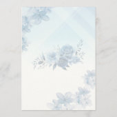 Wedding Menu Elegant Editable  (Achterkant)