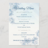 Wedding Menu Elegant Editable (Voorkant)