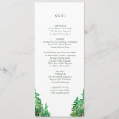 WEDDING MENU-KAART MENU (Voorkant)