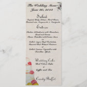Wedding Menus Menu (Voorkant)