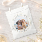 Wedding Modern Persoonlijke foto Bedankzakje (Geknipt)