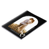 Wedding Modern Photo Arch Black Notitieboek (Linkerzijde)