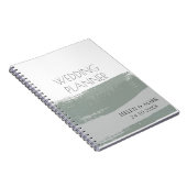 Wedding Modern planner Spiral Photo Notitieboek (Rechterzijde)
