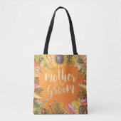 Wedding Moeder van de Groom Autumn Maple Pumpkins Tote Bag (Voorkant)