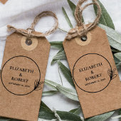 Wedding Monogram Mr. en Mrs Round Personalized Zelfinktende Stempel