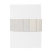 Wedding Monogrammed Wooden Rustic Country Floral Uitnodigingen Wikkel (Achterkant Voorbeeld)