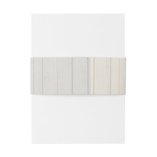 Wedding Monogrammed Wooden Rustic Country Floral Uitnodigingen Wikkel (Achterkant Voorbeeld)