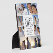 Wedding Montage Custom Photo Lijst - White Fotoplaat (Zijkant)