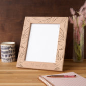 Wedding Mr en Mrs Botanical Personalized Pas getro Gegraveerde Lijstjes (Links)