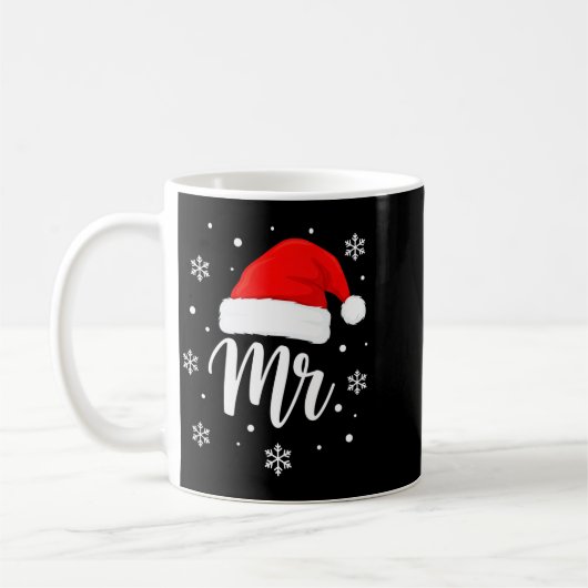 Wedding Mr. Santa Hat, Mr. Christmas Snowflakes Fo Koffiemok (Links)
