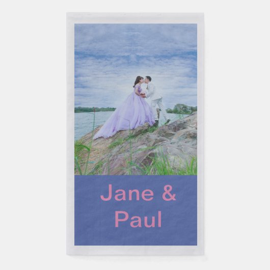 Wedding Napkin Guest Towel Servet (Voorkant)