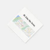 Wedding Napkins Kaart Servet (Hoek)