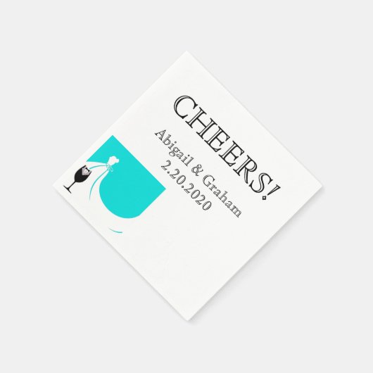 Wedding Napkins Servetten (Hoek)