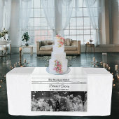 Wedding Newspaper Fun Photo Table Runner Sign Wandkleed