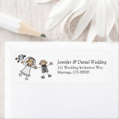 Wedding nodigt uit tot een eenvoudige geluidsbride etiket (Insitu)