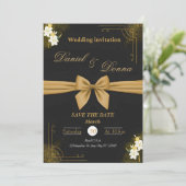 Wedding Note: The best Invitation Kaart (Staand voorkant)