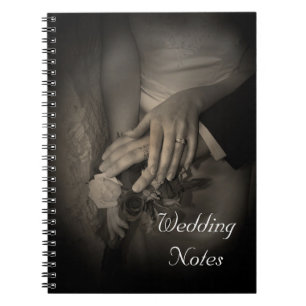 "Wedding Notes" voor een bride- of groomplanningno Notitieboek