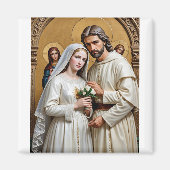 Wedding of Mary & Joseph, Magnet (Voorkant)