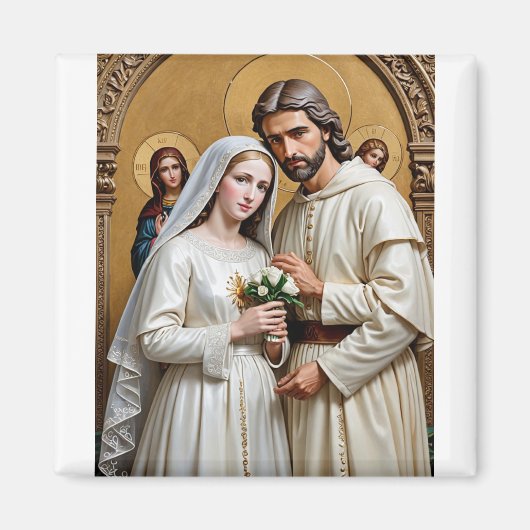 Wedding of Mary & Joseph, Magnet (Voorkant)