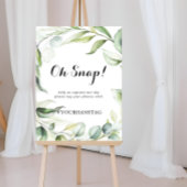 Wedding Oh Waterverf Eucalyptus Greenery Poster