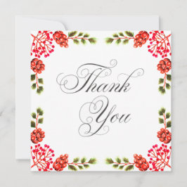 Wedding or Shower Thank you cards Kaart