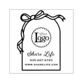 Wedding Organizer Business Ribbon Wood Art Stamp Rubberstempel (Afrduk)