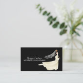 Wedding Organizer Professionele Evenementen Coördi Visitekaartje (Staand voorkant)