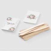 Wedding Paddle Fan Handwaaier (Niet-gemonteerd)