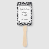Wedding Paddle Fan Handwaaier (Voorkant)