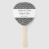 Wedding Paddle Fan Handwaaier (Voorkant)