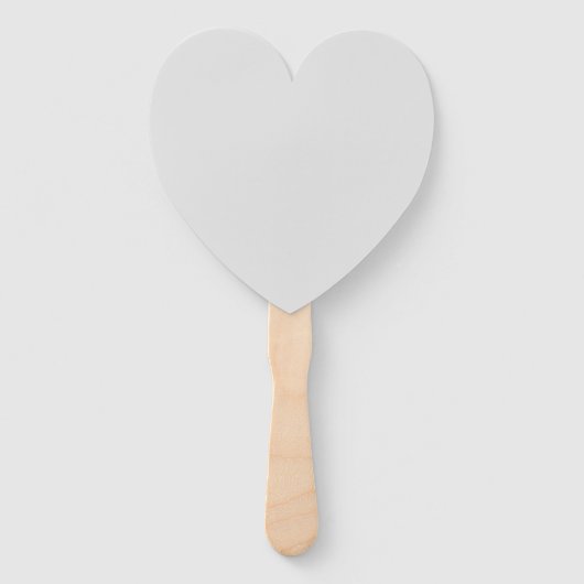 Wedding Paddle Fan Handwaaier (Achterkant)