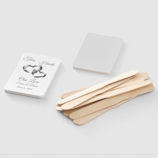 Wedding Paddle Fan Handwaaier (Niet-gemonteerd)