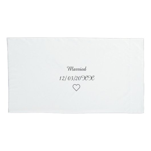 Wedding Pair Mr Right Mrs. Altijd rechtse namen Kussensloop (Achterkant-Rechts)