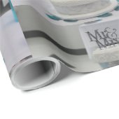 Wedding Paper Mr&Mrs Wrapping Paper Cadeaupapier (Rol Hoek)