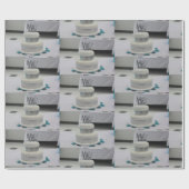 Wedding Paper Mr&Mrs Wrapping Paper Cadeaupapier (Vlak)