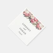 Wedding Paper Napkins Servet (Hoek)