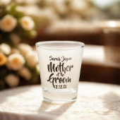 Wedding Parent Moeder van de Groom Shot Glass Glas