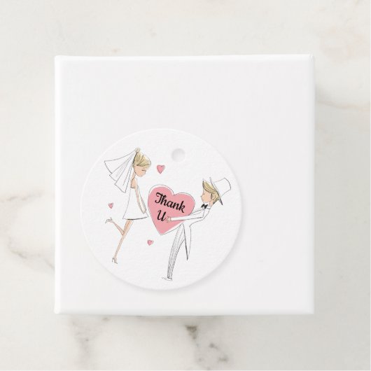 Wedding Party Bedankjes Labels (In situ)