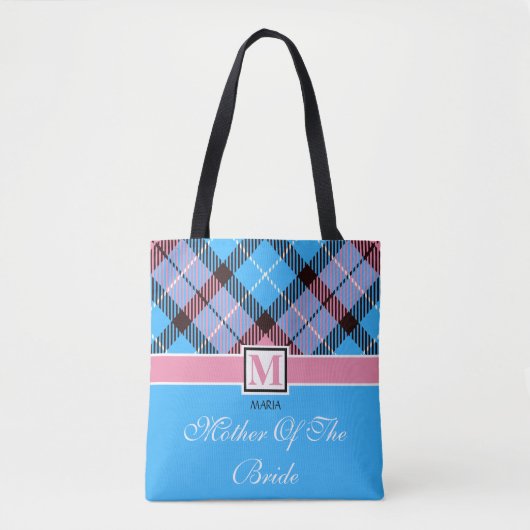 Wedding Party - Gepersonaliseerde moeder van de br Tote Bag (Voorkant)