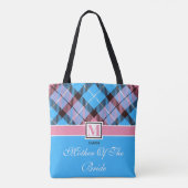 Wedding Party - Gepersonaliseerde moeder van de br Tote Bag (Achterkant)