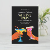 Wedding party kaart (Staand voorkant)