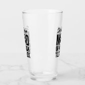 Wedding Party Maid of Honor Glass Tumbler (Links)