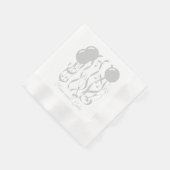 Wedding Party Napkins Servet (Hoek)