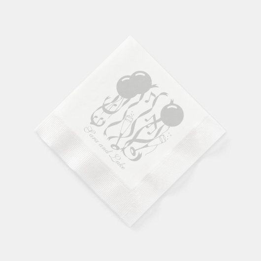 Wedding Party Napkins Servet (Hoek)
