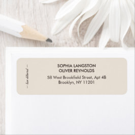 Wedding Peacock Botanical | Couture Address Art Etiket