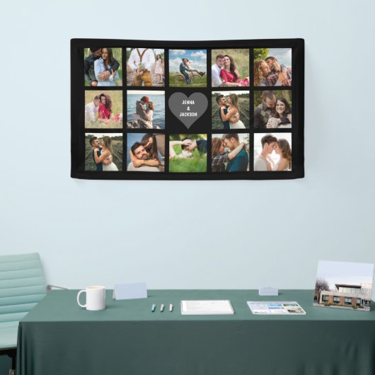 Wedding Photo Collage Spandoek (Beurs)