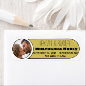 Wedding Photo Honey Jar Etiket (Insitu)