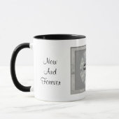 Wedding Photo Silver Personalized Mok (Links)